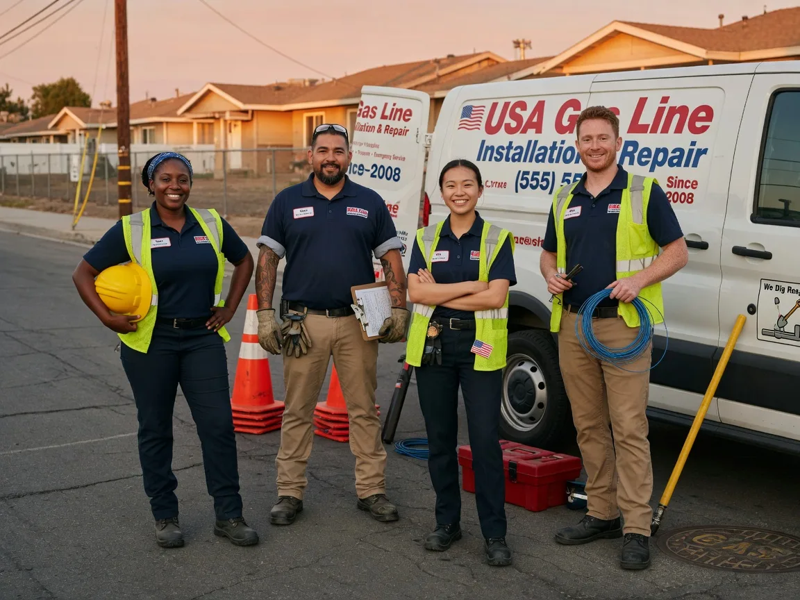 Gas Line Installation company in Bahama, NC